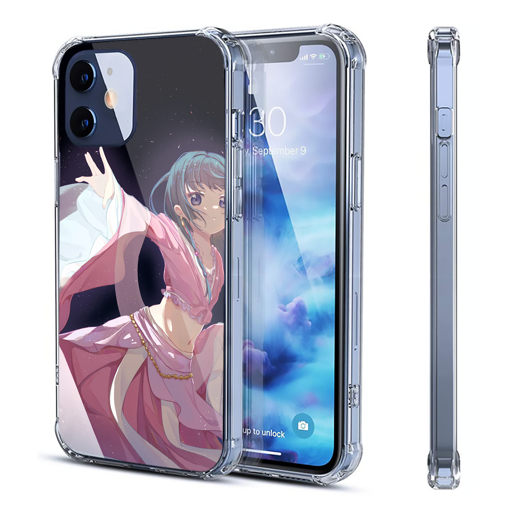 （画像用） 薬屋のひとりごと The Apothecary Diaries 【iPhone 12シリーズ対応】透明スマホケース（クリアソフトケース）